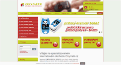 Desktop Screenshot of oxymetr.cz